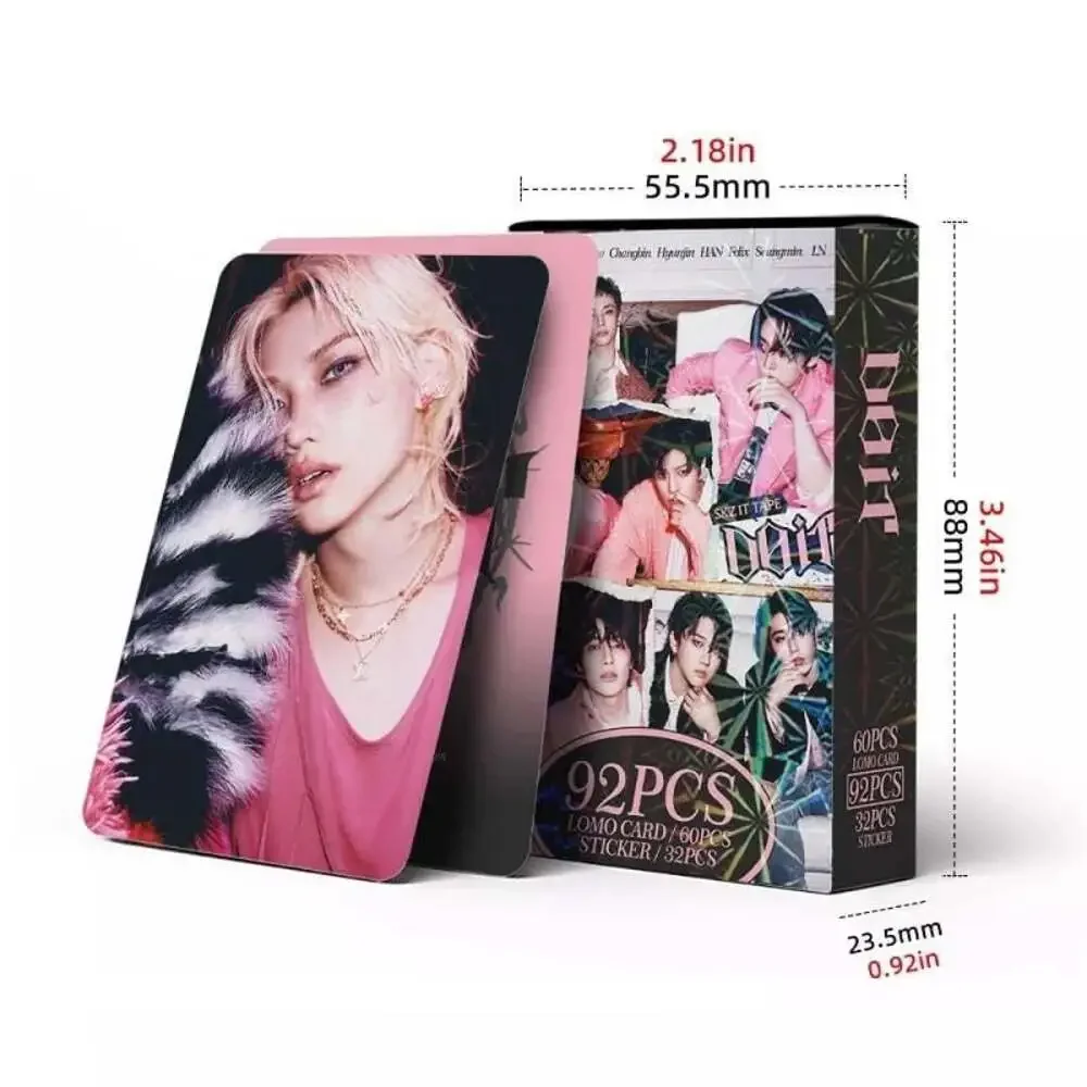 92Pcs Skz It Tape: Do It New Album Photo Cards Set - Korean Idol Collectible Lom